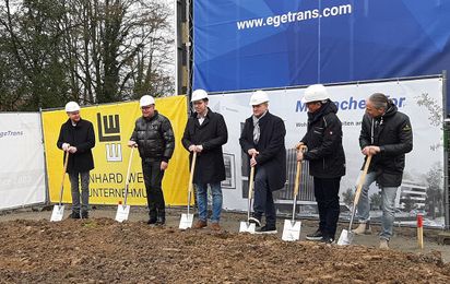 Groundbreaking ceremony for the Marbacher Tor