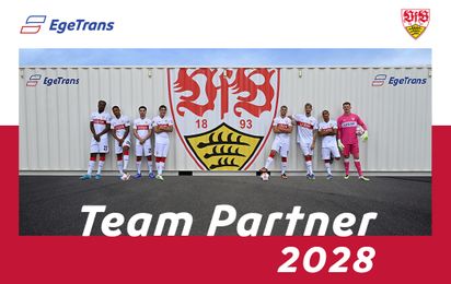 Wir bleiben Team Partner des VfB Stuttgart bis 2028