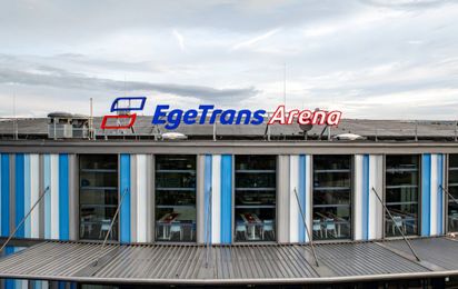 Modernisierung des EgeTrans Arena Logos