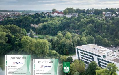 EgeTrans erhält ISO 14001-Zertifizierung für Umweltmanagementsystem